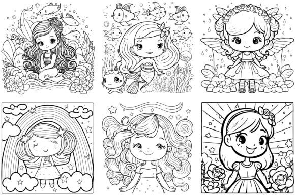 Kawaii Kids Coloring Pages Amp Graphics Review