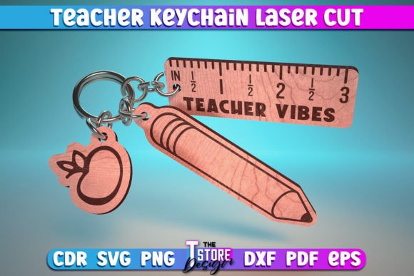 Laser Cutting Keychains: Teacher SVG Review