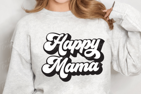Retro Mama Graphics for T-Shirt Designs