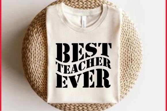 Retro Teacher Graphics for T-Shirt Designs