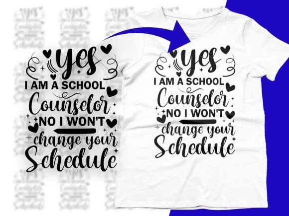 School Counselor Graphics & T-Shirt Designs