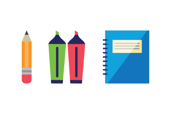 School Icon Class: Graphics and Illustrations Review