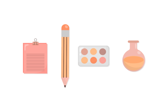 School Learning Graphics and Icons for Branding
