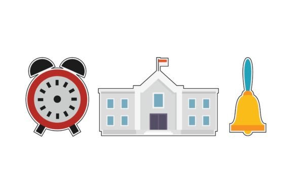 School Sticker Lesson: Graphics & Illustrations