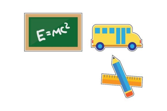 School Sticker Planner Graphics & Illustrations Review