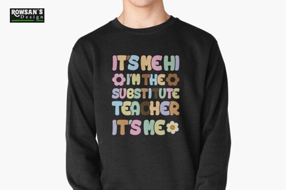 Substitute Teacher Graphics & Print Templates