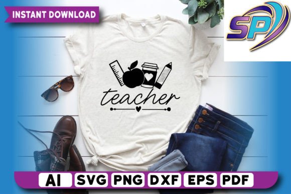 Teacher T Shirt Design- Graphics & Print Templates